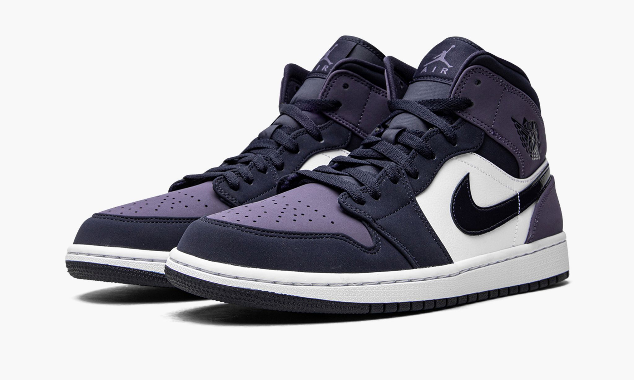 Air Jordan 1 Mid Sanded Purple - Image 3
