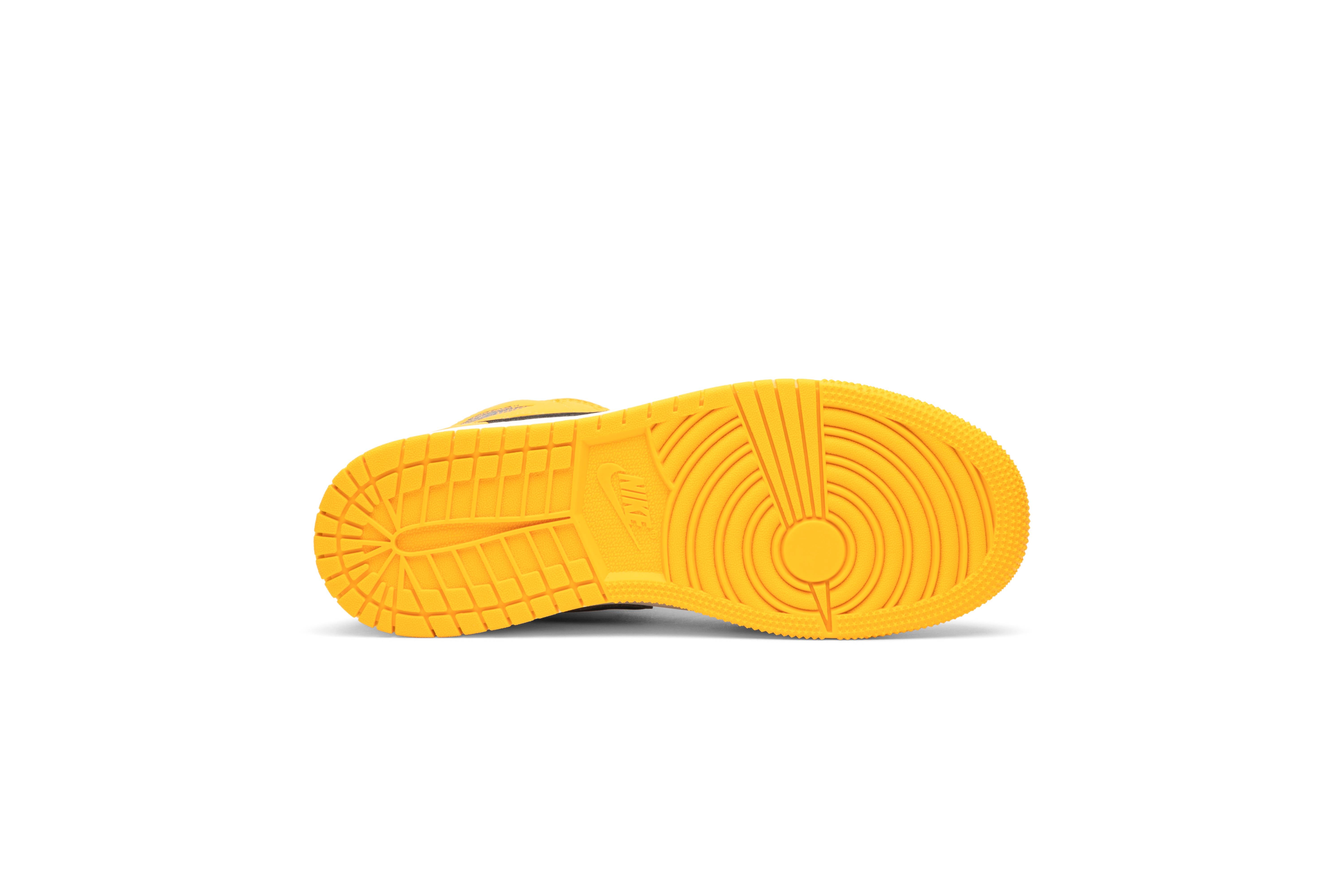 ( Grade School ) Air Jordan 1 Mid Lakers BQ6931-700 - Image 4