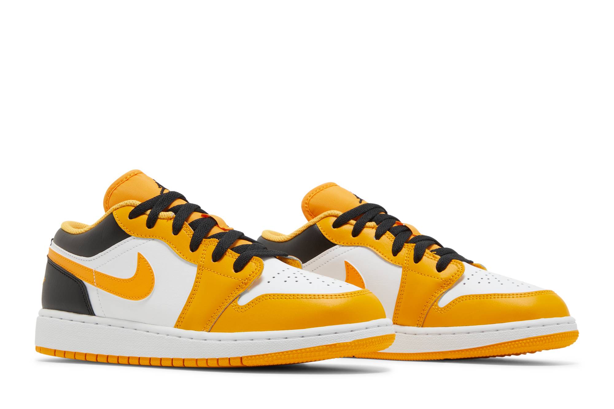 ( Grade School ) Air Jordan 1 Low ‘University Gold’ 553560-701 - Image 8