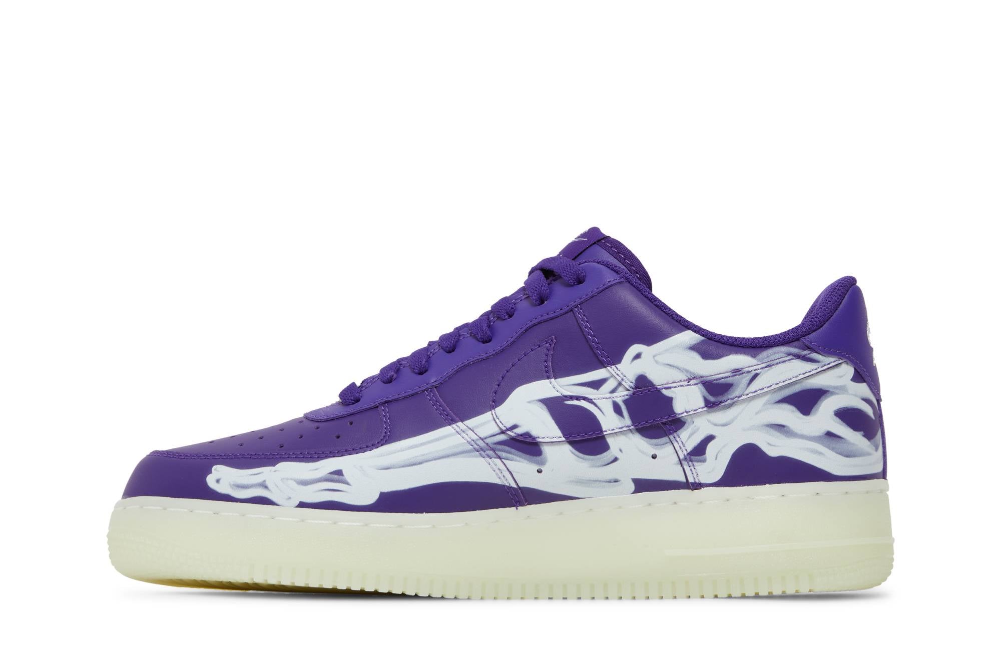 Nike Air Force 1 Low ‘Purple Skeleton’ CU8067-500 - Image 3