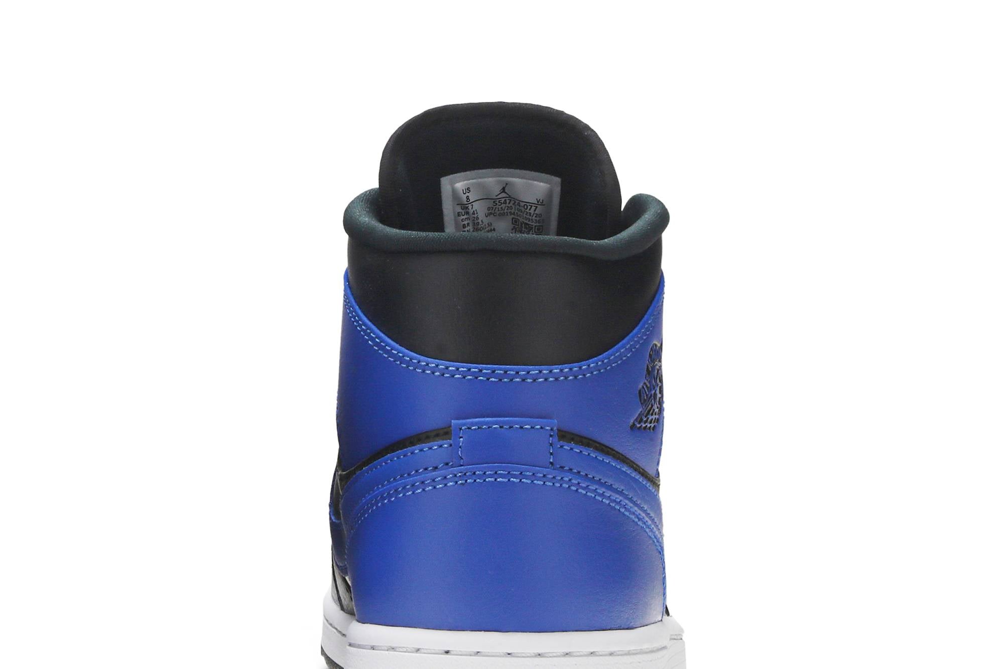 Air Jordan 1 Mid ‘Hyper Royal’ 554724-077 - Image 7