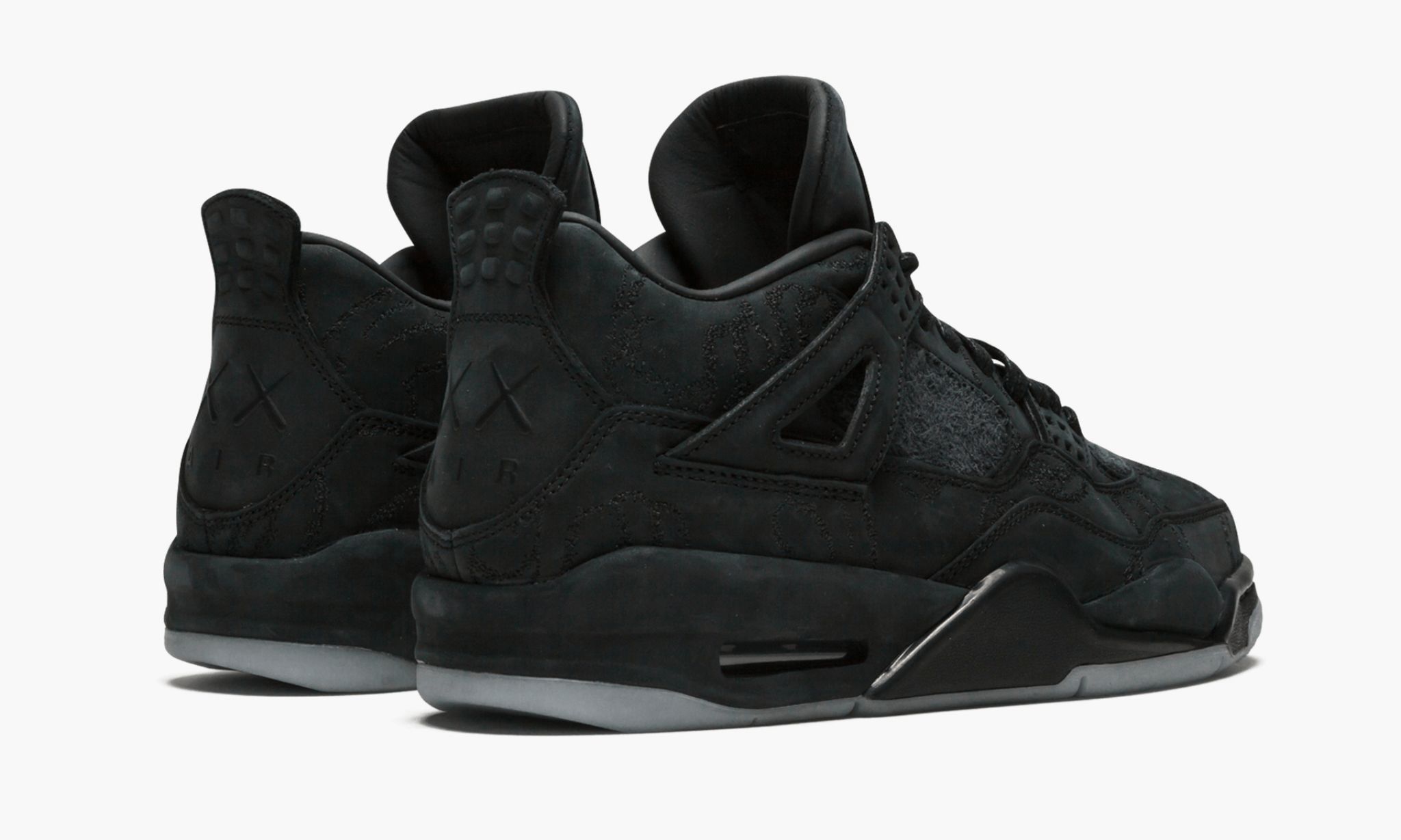 Air Jordan 4 Retro Kaws – Black - Image 4