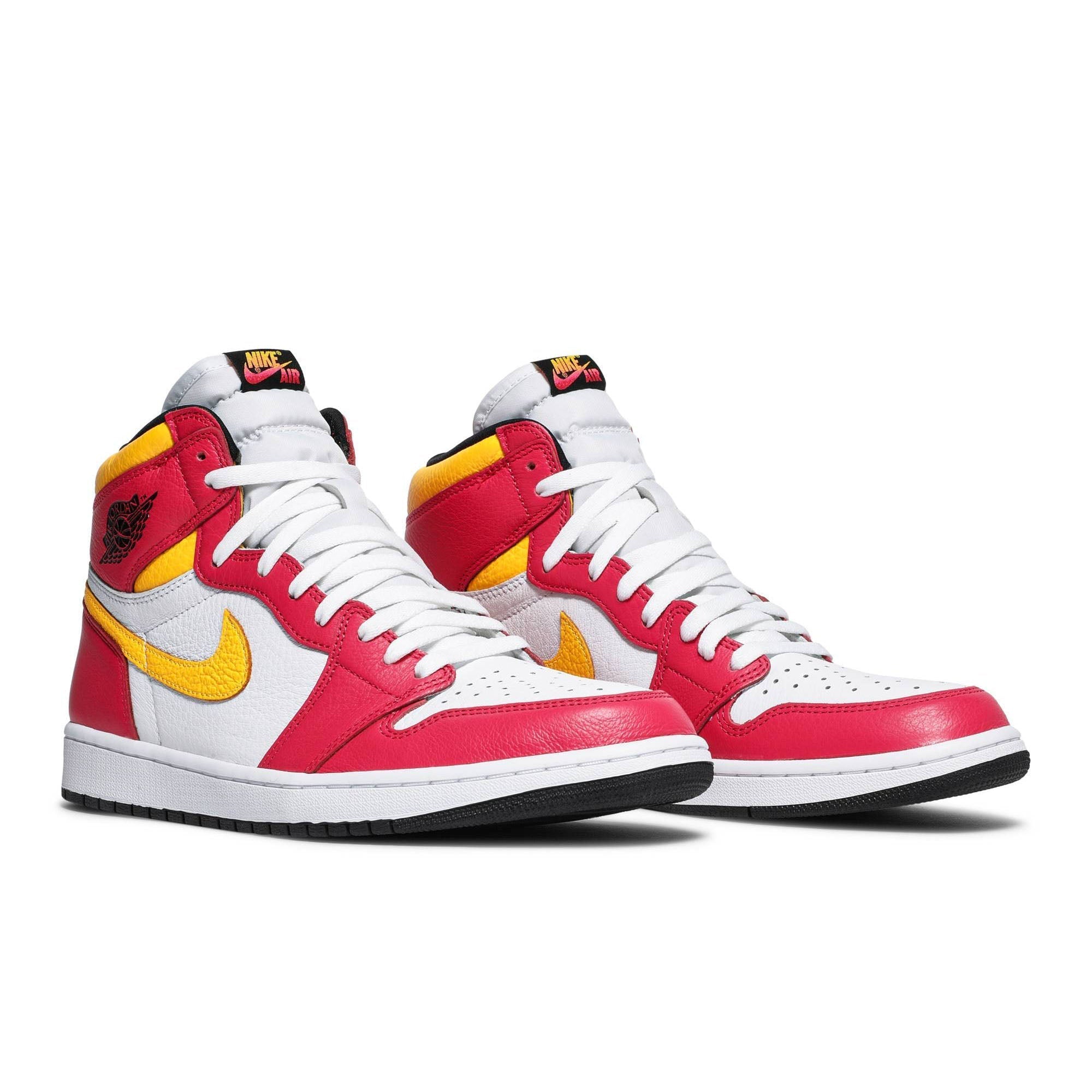 Air Jordan 1 Retro High OG Light Fusion Red 555088-603 - Image 8