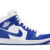 ( Women ) Air Jordan 1 Mid ‘Kentucky Blue’ BQ6472-104