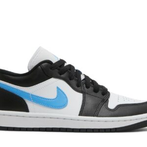 ( Women ) Air Jordan 1 Low ‘Black University Blue’ DC0774-041