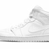 Air Jordan 1 Mid “Triple White”