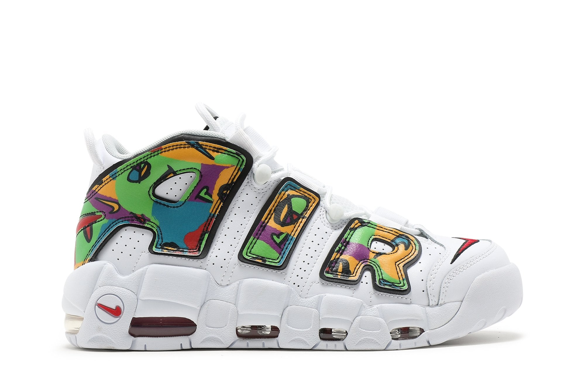 Nike Air More Uptempo Peace Love Swoosh - Image 2