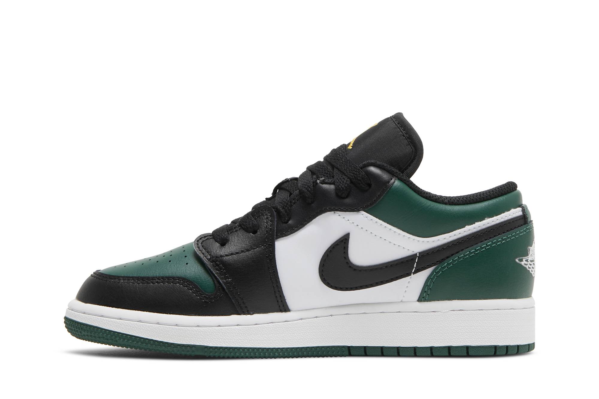 ( Grade School ) Air Jordan 1 Low Green Toe 553560-371 - Image 3