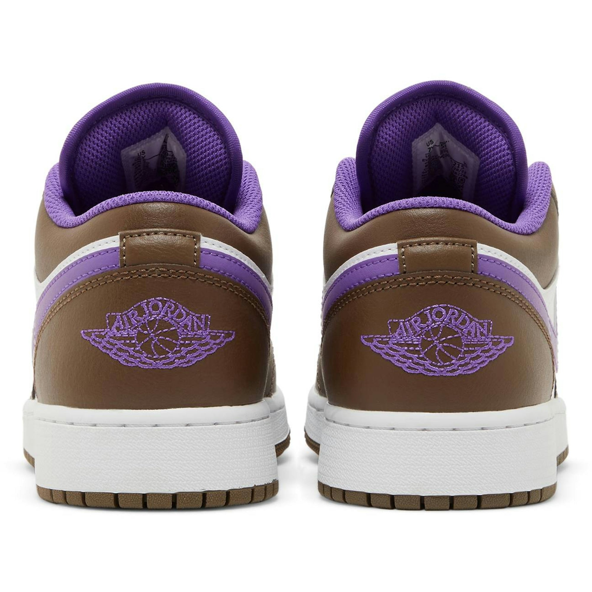 ( Grade School ) Air Jordan 1 Low Purple Mocha 553560-215 - Image 6