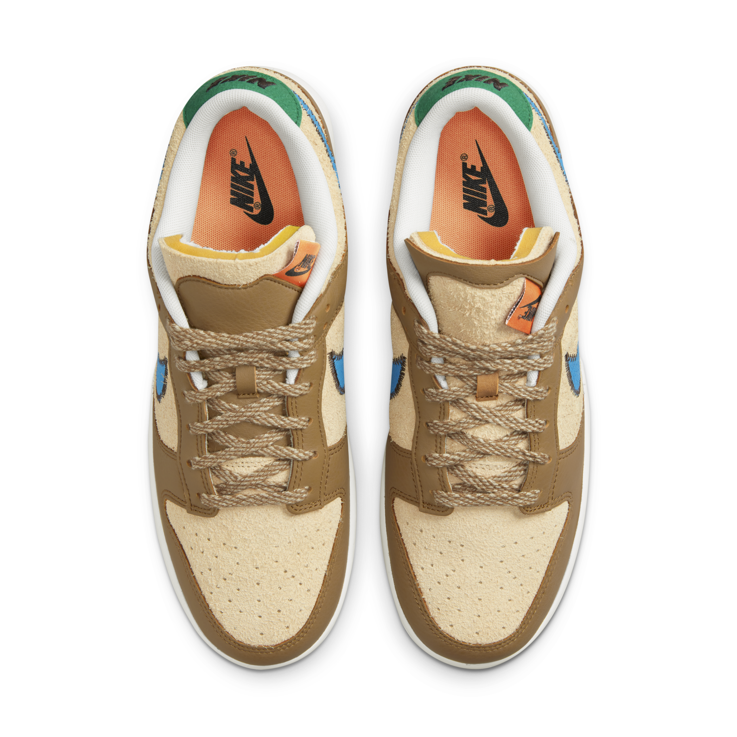 Size? X Nike Dunk Low Dark Driftwood DO6712-200 - Image 12