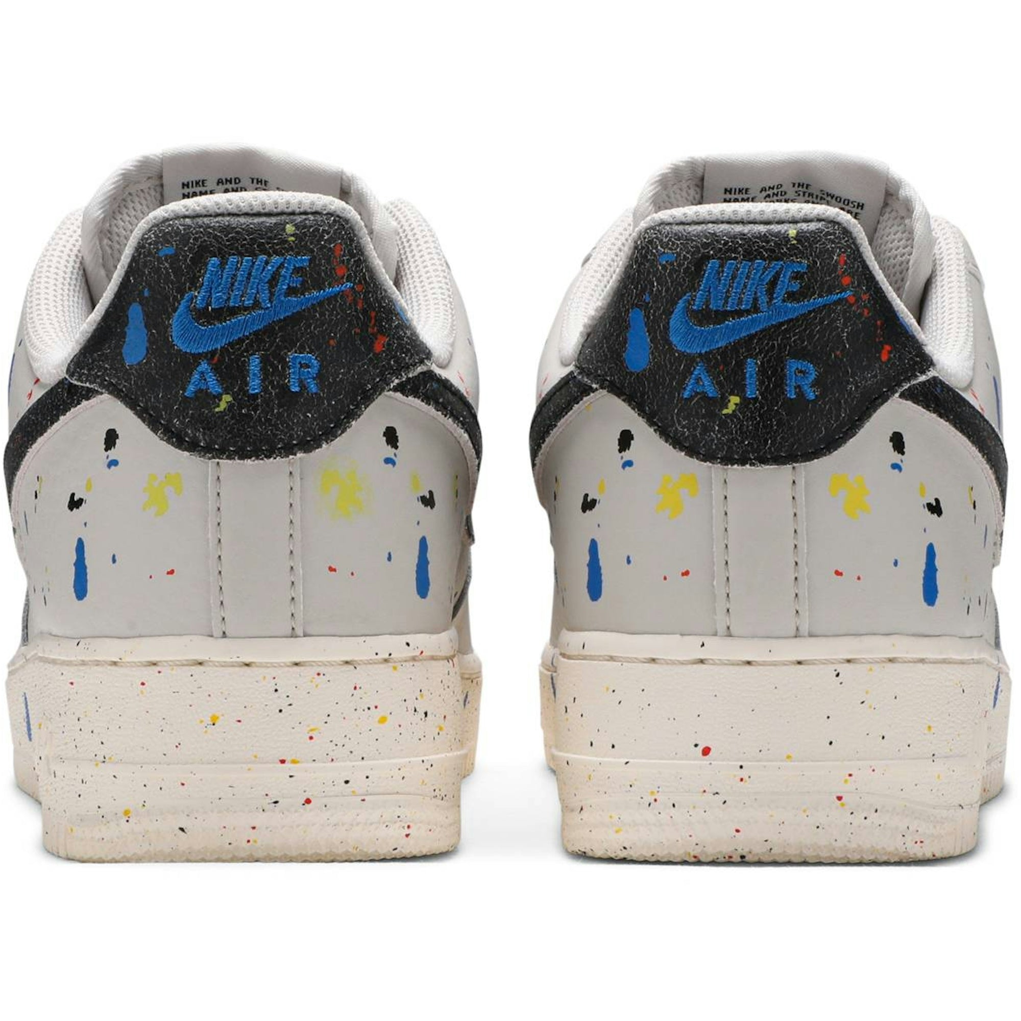 Nike Air Force 1 ’07 LV8 ‘Paint Splatter – Light Bone’ CZ0339-001 - Image 6