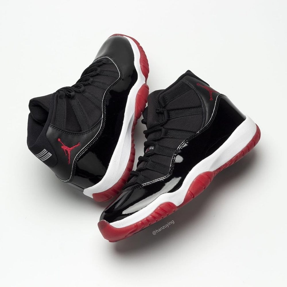 Air Jordan 11 Bred 378037 - Image 5