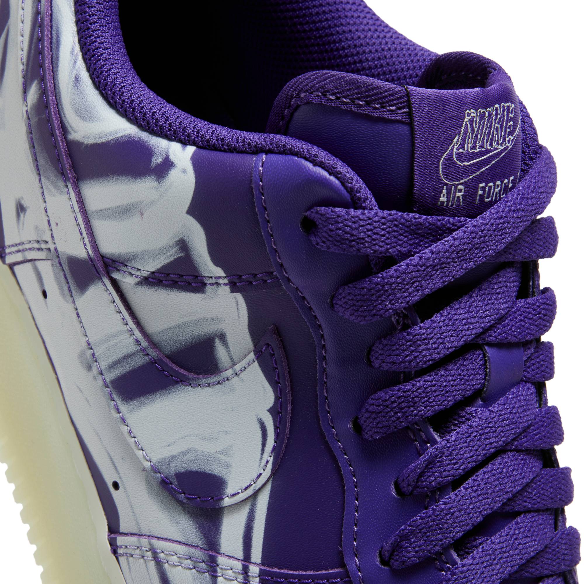 Nike Air Force 1 Low ‘Purple Skeleton’ CU8067-500 - Image 10