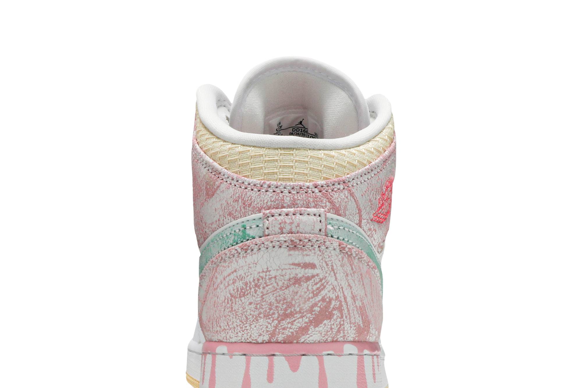 ( Grade School ) Air Jordan 1 Mid SE ‘Ice Cream’ DD1666-100 - Image 7