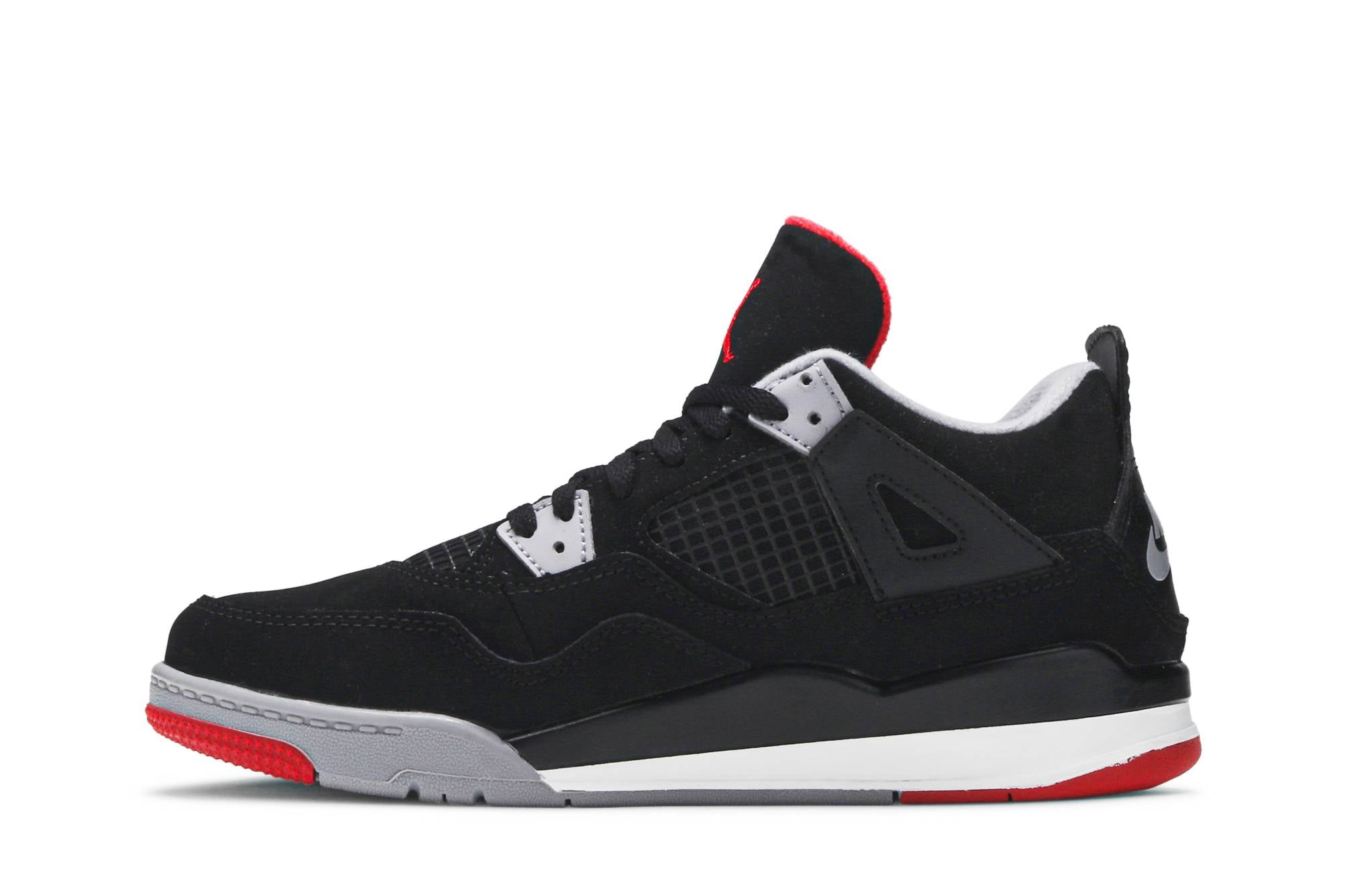 ( Preschool ) Air Jordan 4 Retro OG Bred 2019 BQ7669-060 - Image 10