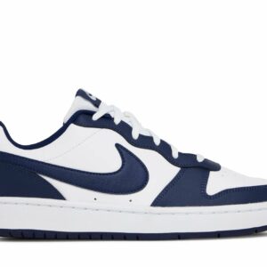 ( Grade School ) Nike Court Borough Low 2 ‘White Blue Void’ BQ5448-107