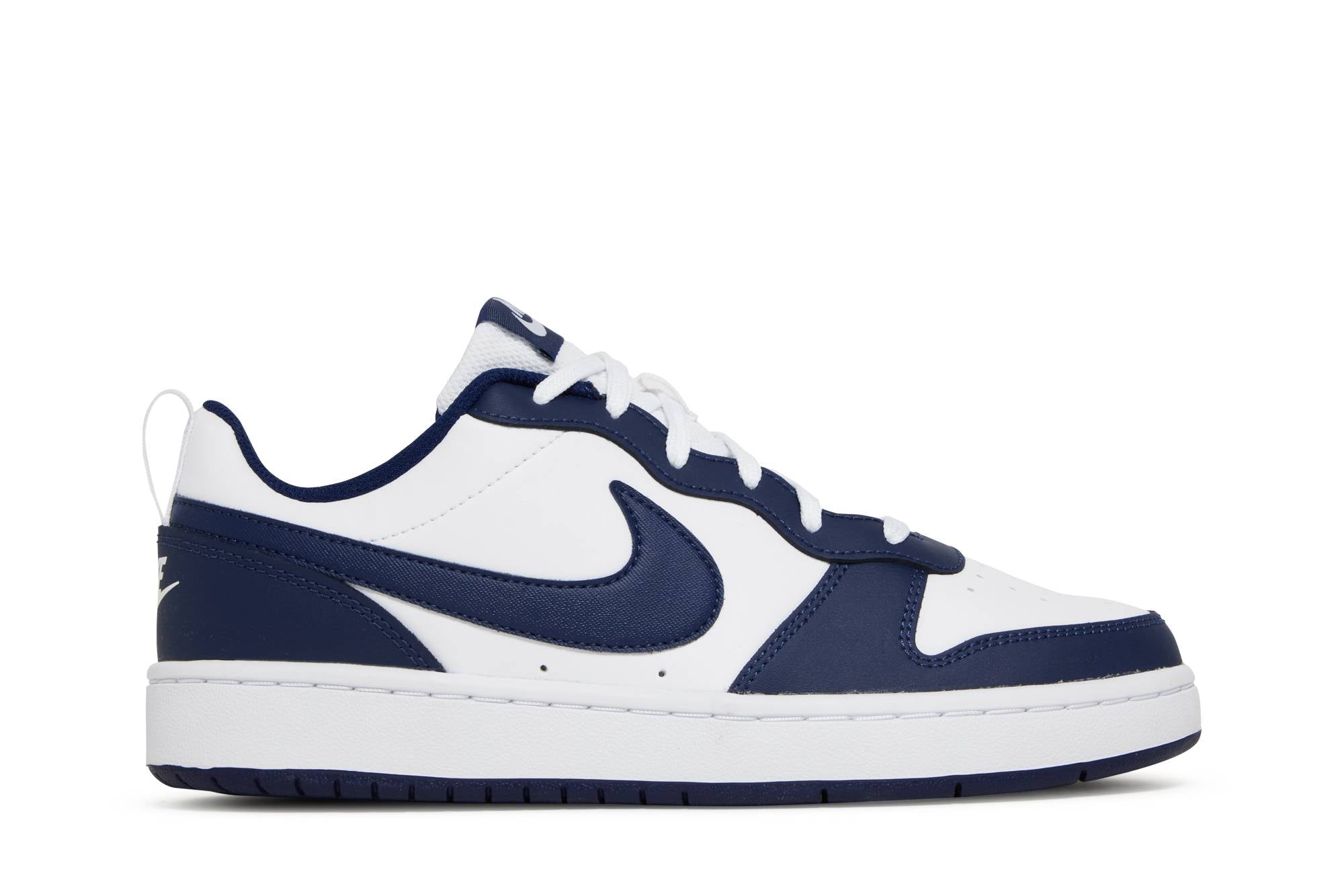 ( Grade School ) Nike Court Borough Low 2 ‘White Blue Void’ BQ5448-107