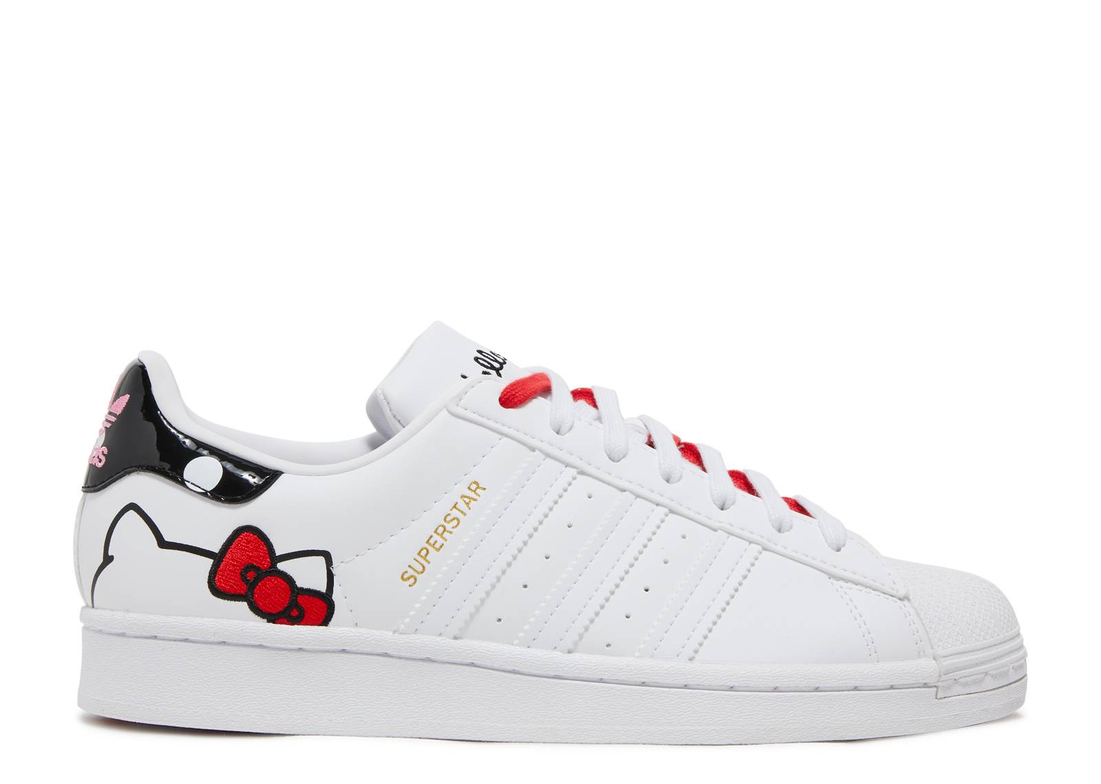 ( Women ) Hello Kitty X Adidas Superstar ‘White Bliss Pink’ GW7168