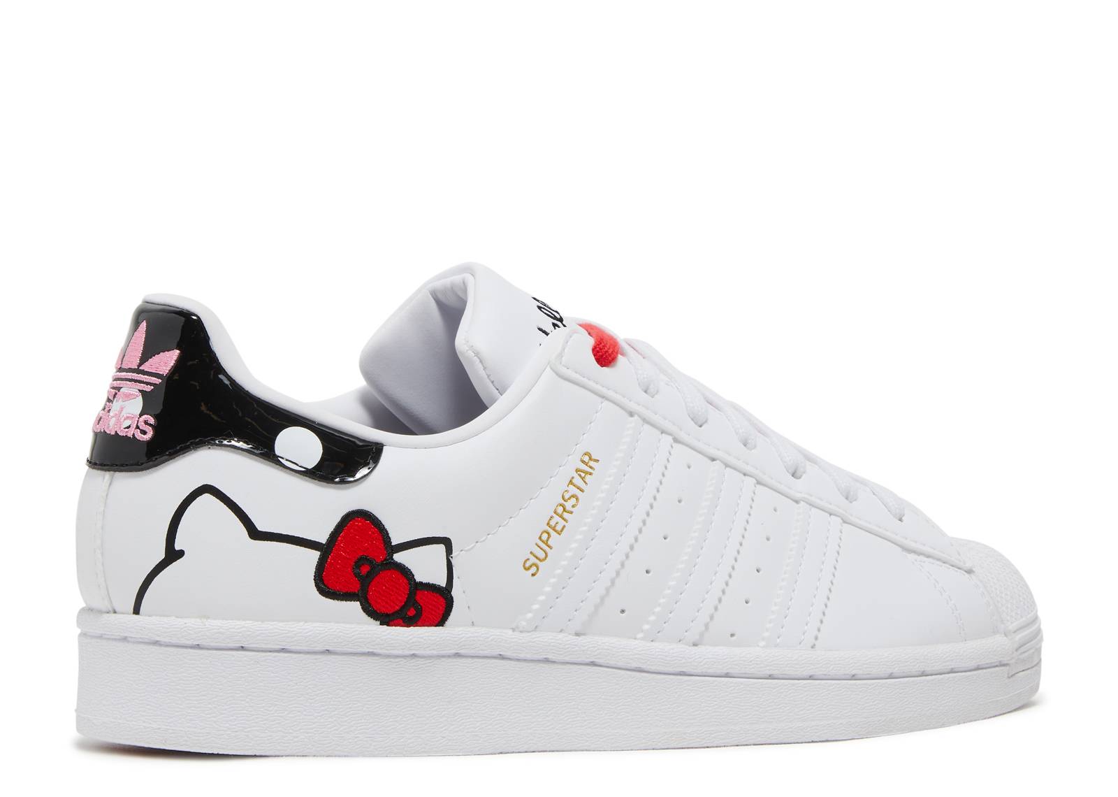 ( Women ) Hello Kitty X Adidas Superstar ‘White Bliss Pink’ GW7168 - Image 3