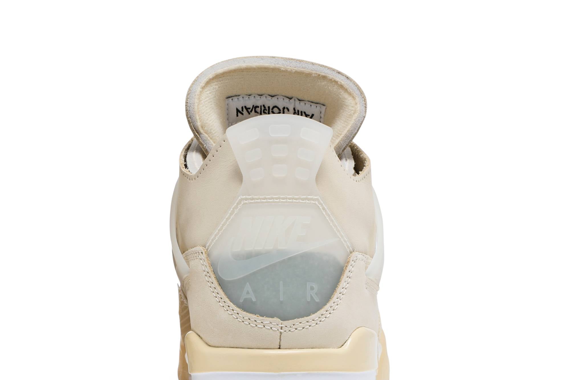 ( Women ) Off-White X Air Jordan 4 SP Sail CV9388-100 - Image 7