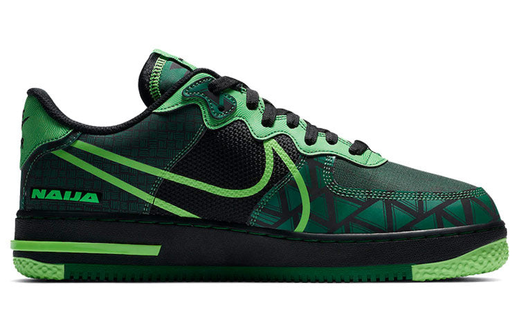 Nike Air Force 1 React Naija Green - Image 3