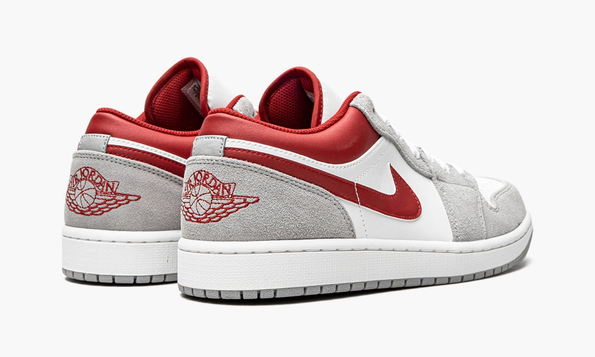 AIR JORDAN 1 LOW SE “White / Grey / Red” - Image 7