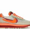 Nike Sacai X Clot X LDWaffle ‘Net Orange Blaze’ Everlasting Sneaker