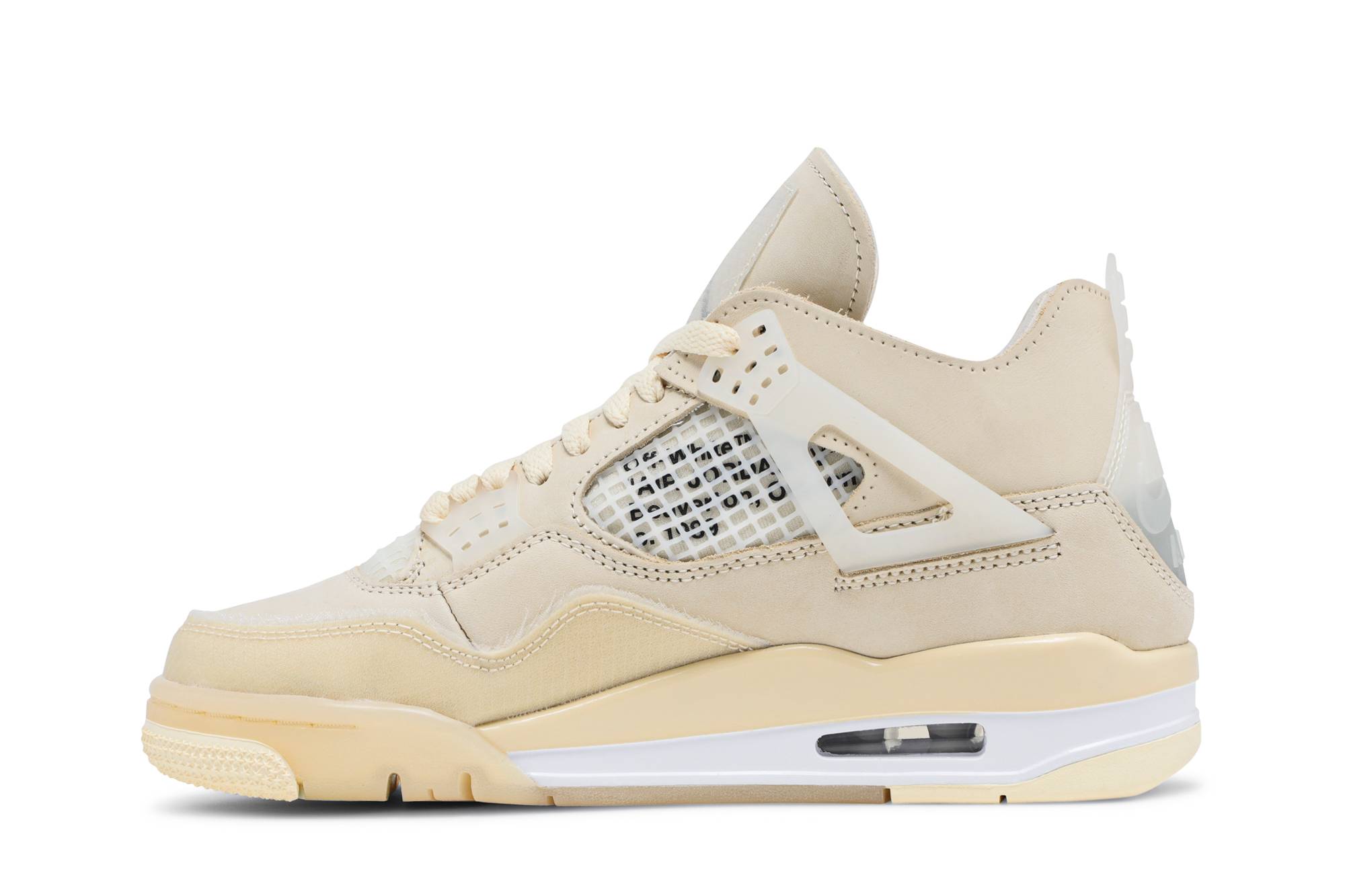 ( Women ) Off-White X Air Jordan 4 SP Sail CV9388-100 - Image 3