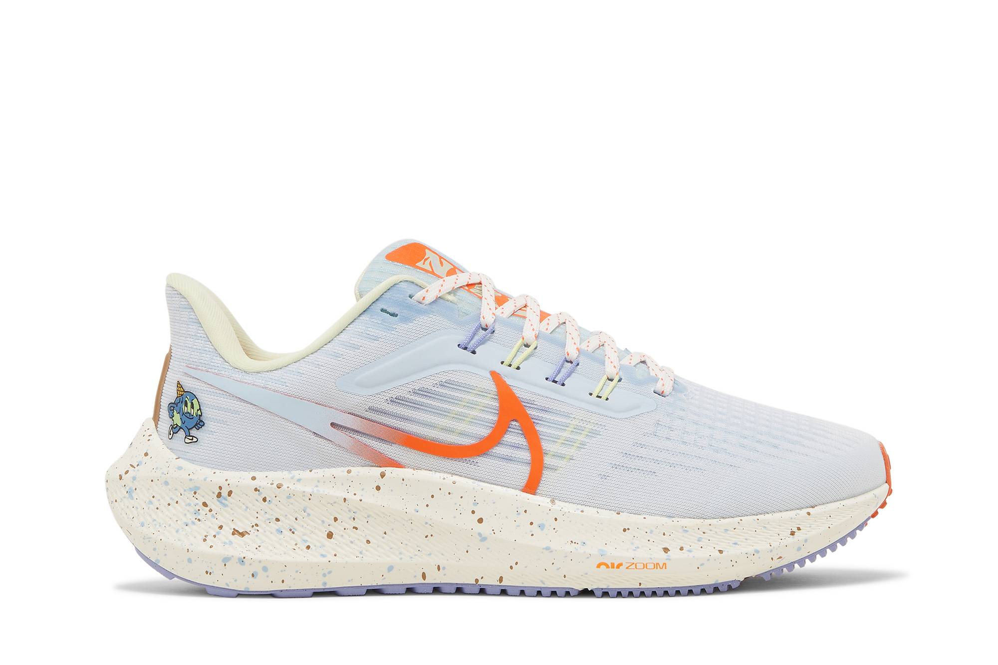 ( Women ) Nike Air Zoom Pegasus 39 Light Thistle Safety Orange DX6047-181