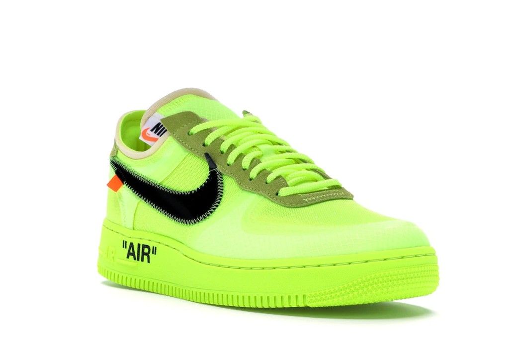 Nike Air Force 1 Low Off-White Volt - Image 2