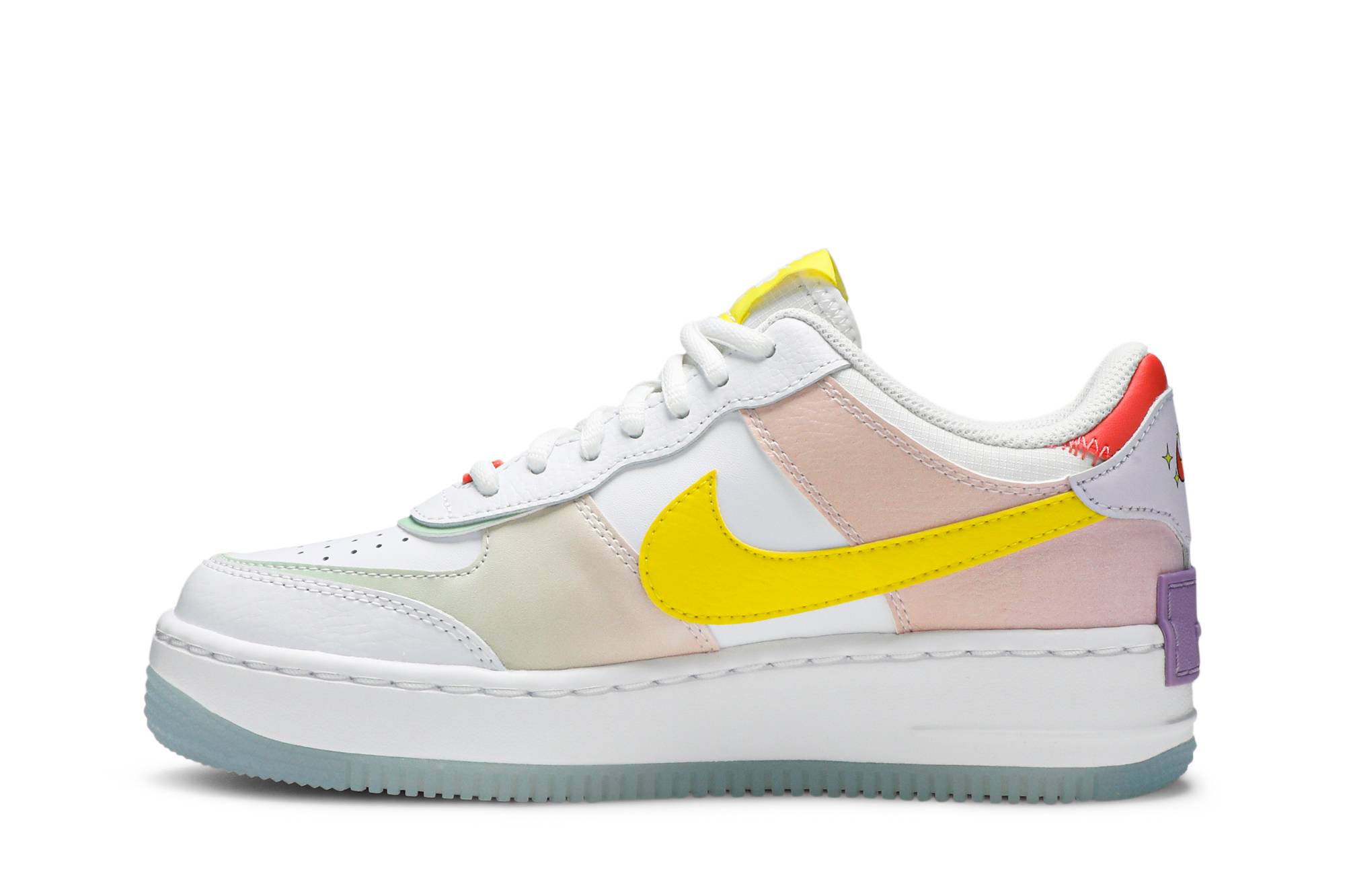 ( Women ) Nike Air Force 1 Shadow ‘White Hydrogen Blue’ CW2630-141 - Image 3