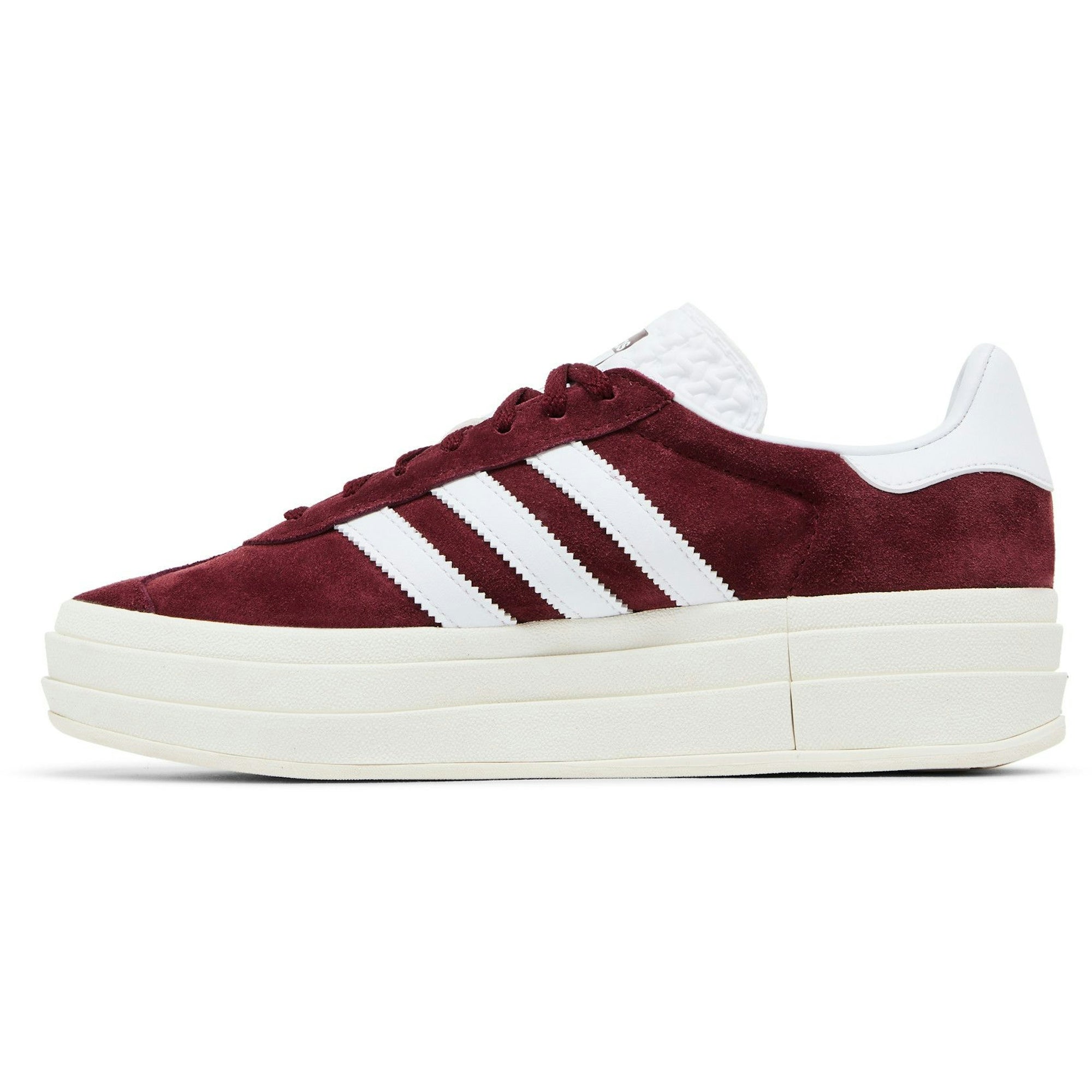 ( Women ) Adidas Gazelle Bold Shadow Red White HQ6892 - Image 3
