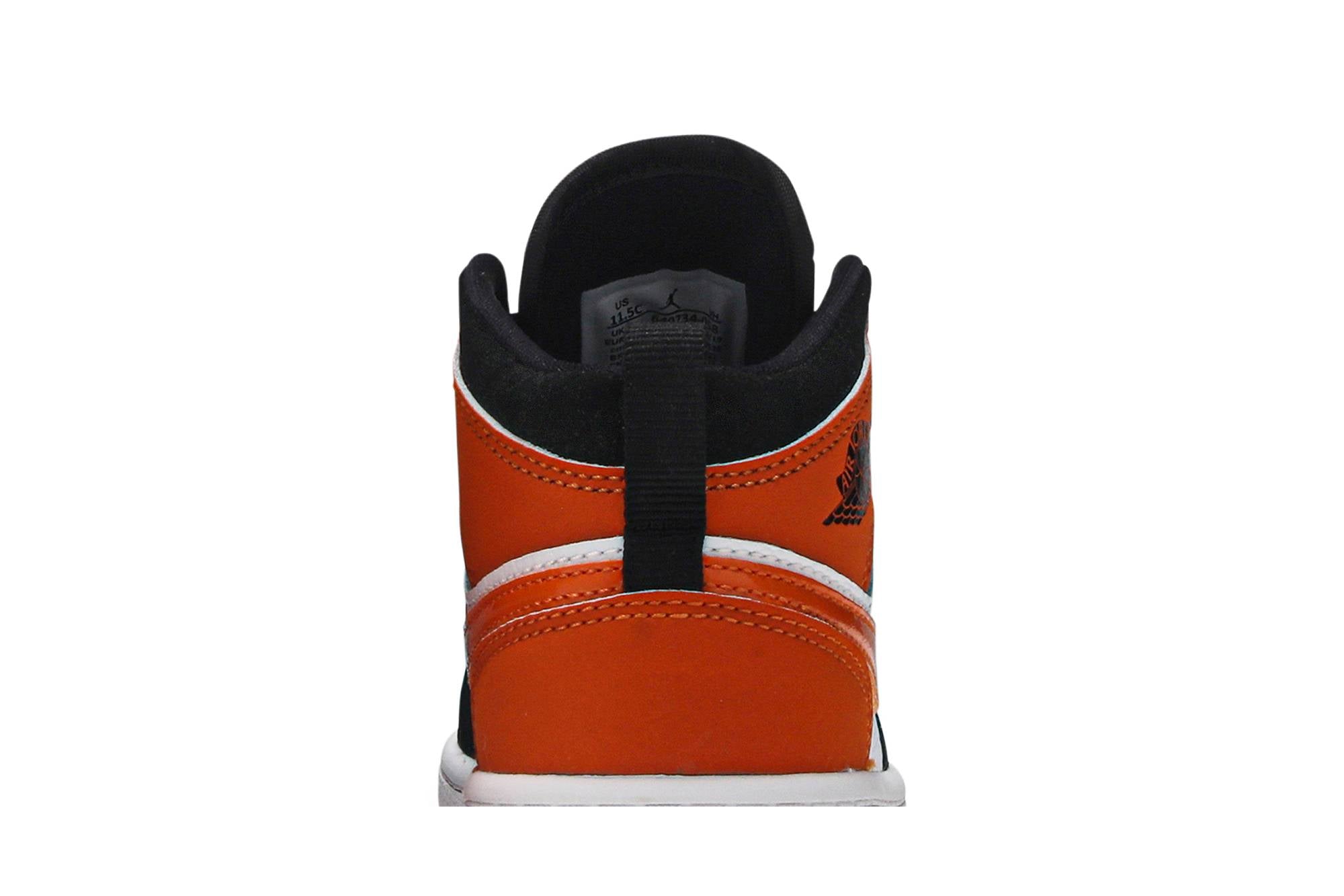 ( Preschool ) Air Jordan 1 Mid ‘Shattered Backboard’ 640734-058 - Image 7