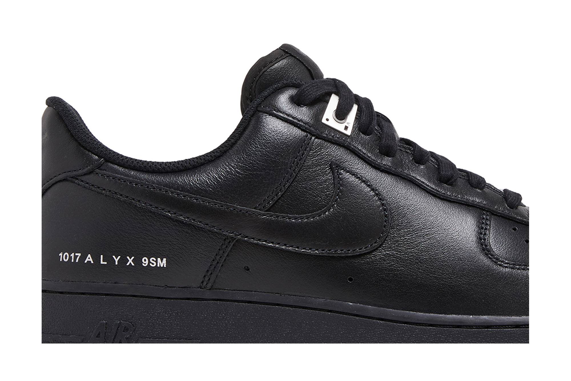 1017 ALYX 9SM X Nike Air Force 1 Low SP Triple Black FJ4908-001 - Image 2