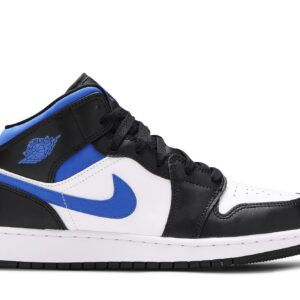 ( Grade School ) Air Jordan 1 Mid ‘Racer Blue’ 2021 554725-140