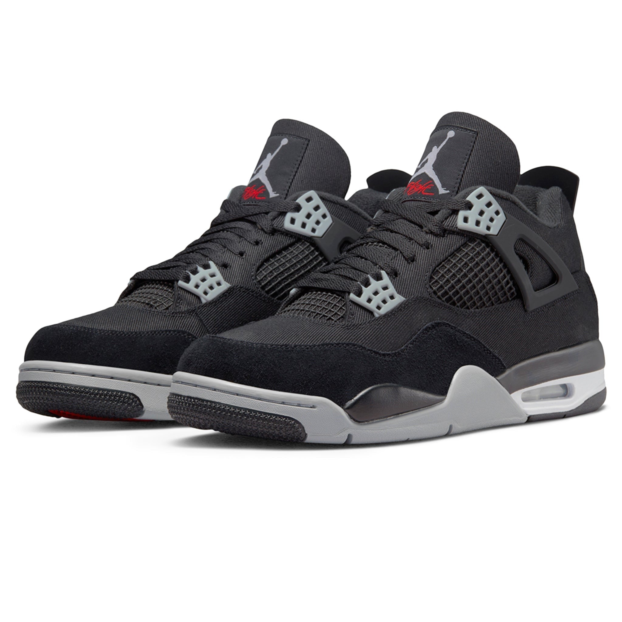Air Jordan 4 Retro SE Black Canvas - Image 3