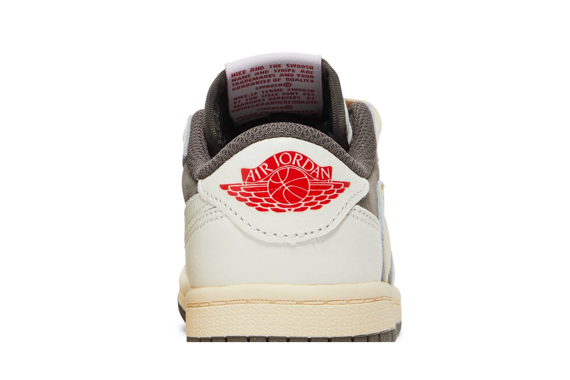 ( Preschool ) Travis Scott X Air Jordan 1 Low OG Reverse Mocha DO5442-162 - Image 7
