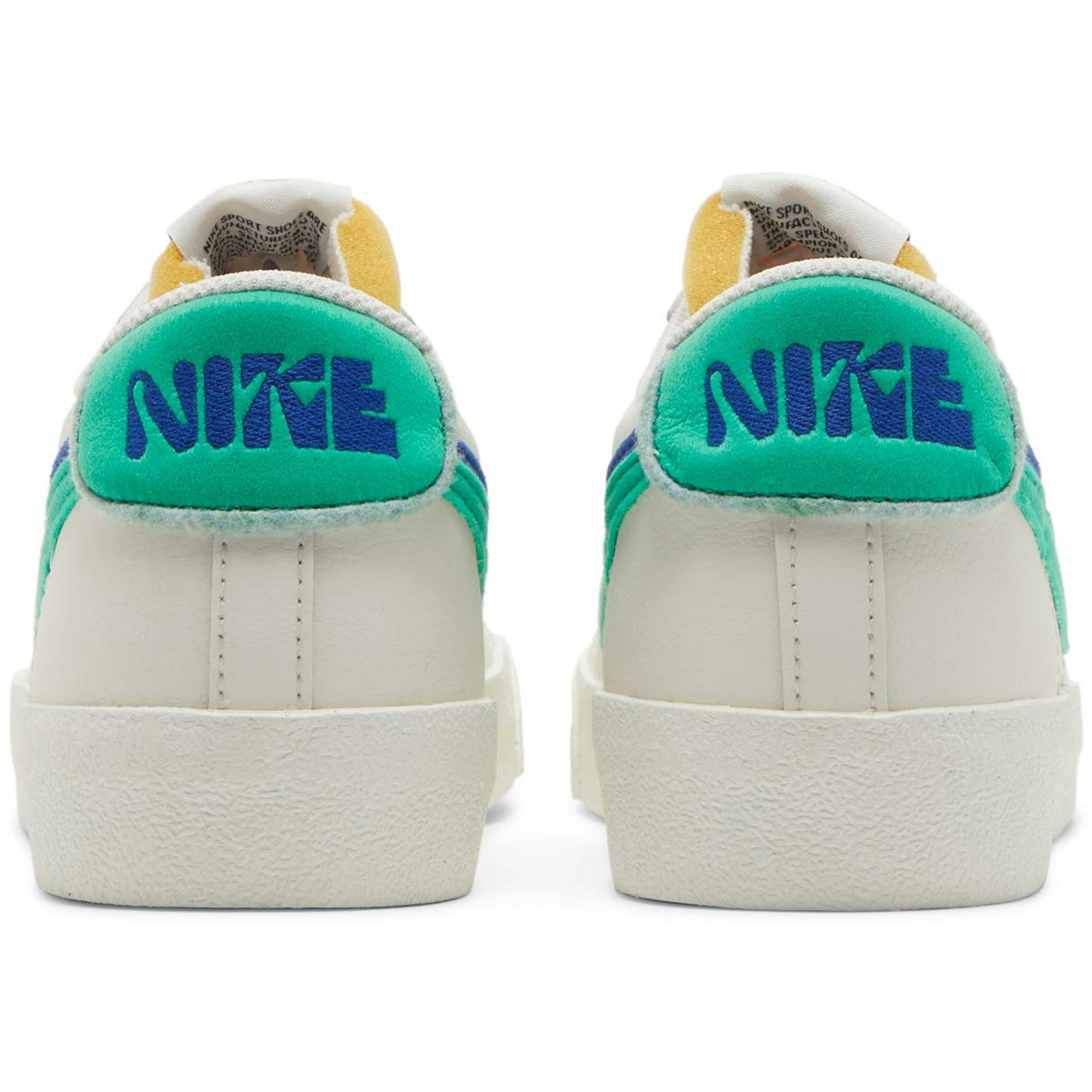 Nike Blazer Low 72 Double Swoosh ‘Sail Green Blue’ DO9777-001 - Image 6