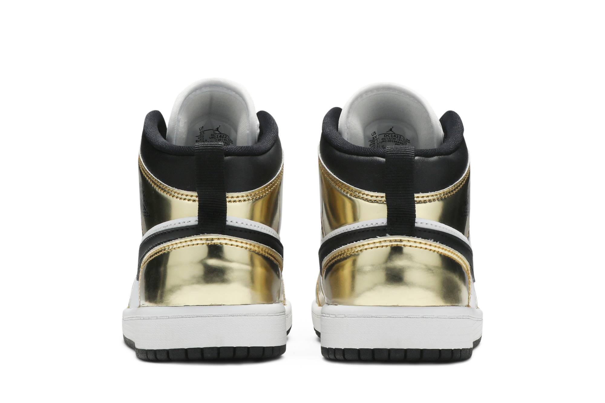( Grade School ) Air Jordan 1 Mid SE ‘Metallic Gold’ DC1420-700 - Image 6