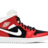 ( Women ) Air Jordan 1 Mid ‘Gym Red Black’ BQ6472-601