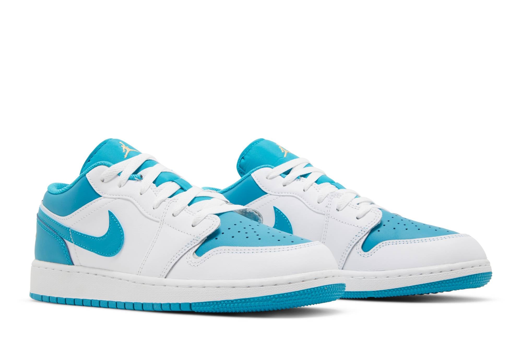 ( Grade School ) Air Jordan 1 Low ‘Aquatone’ 553560-174 - Image 8