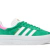 ( Women ) Adidas Gazelle Bold Green Lucid Pink IG3136