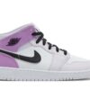 ( Grade School ) Air Jordan 1 Mid Barely Grape DQ8423-501