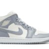 ( Women ) Air Jordan 1 Mid ‘Stealth’ BQ6472-115