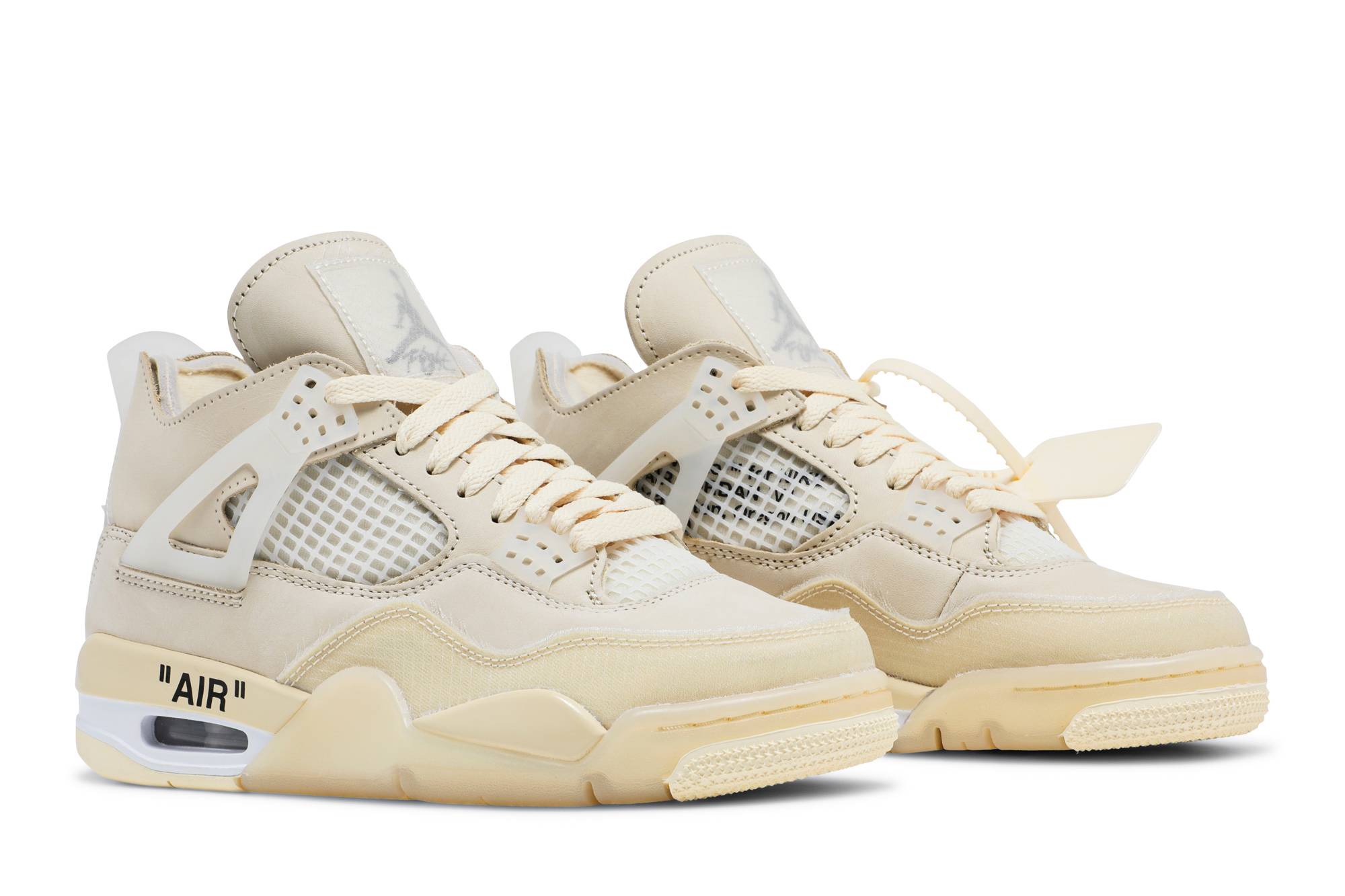 ( Women ) Off-White X Air Jordan 4 SP Sail CV9388-100 - Image 8