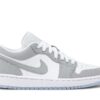 ( Women ) Air Jordan 1 Low ‘White Wolf Grey’ DC0774-105