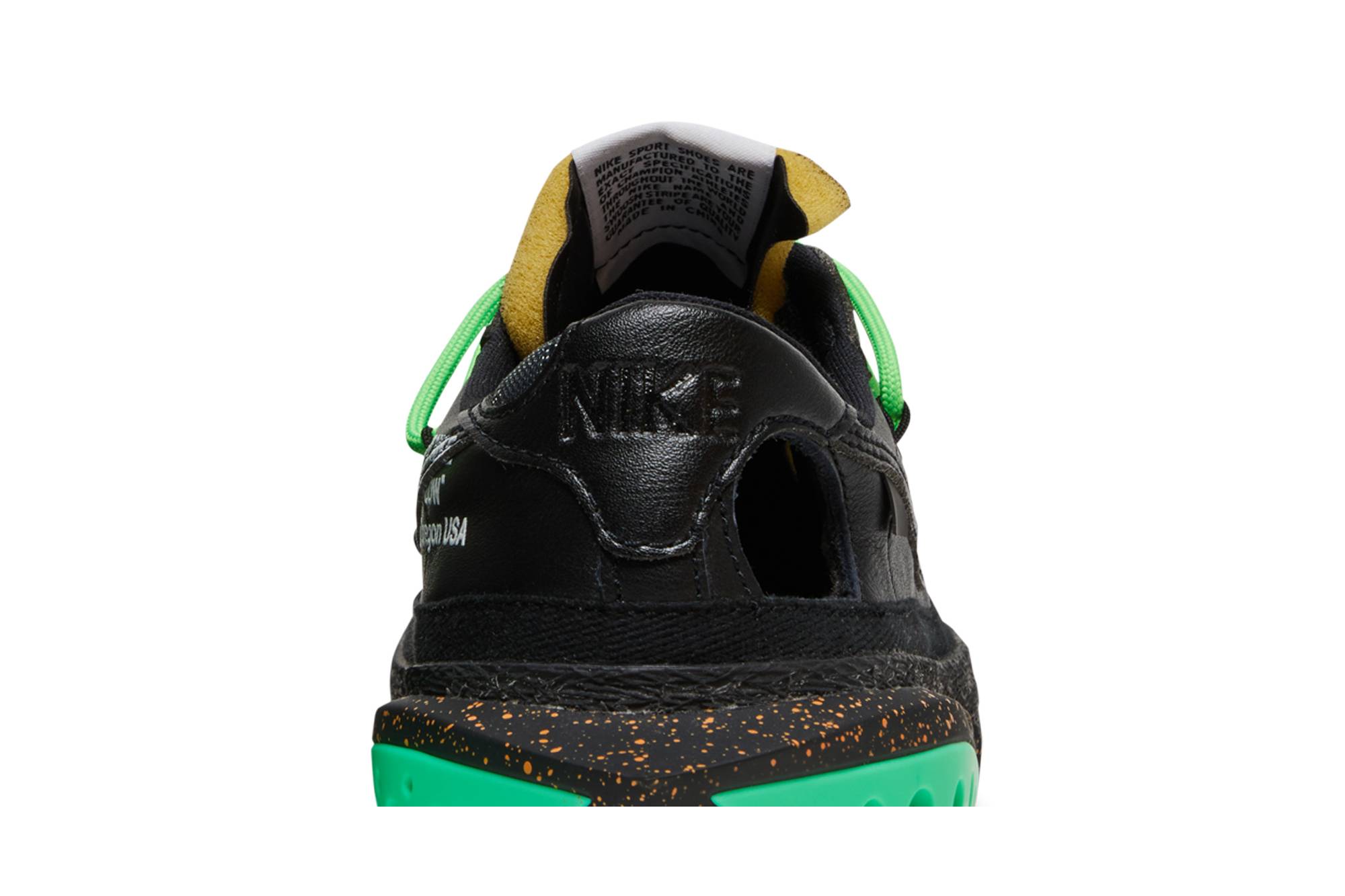 Off-White X Nike Blazer Low Black DH7863-001 - Image 15