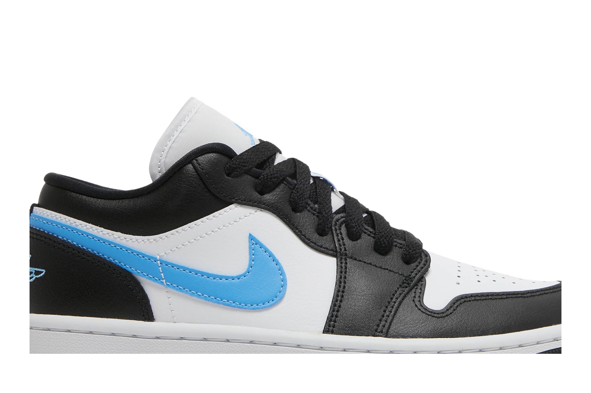 ( Women ) Air Jordan 1 Low ‘Black University Blue’ DC0774-041 - Image 2