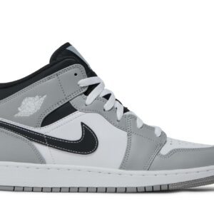 ( Grade School ) Air Jordan 1 Mid Greyscale 554725-078