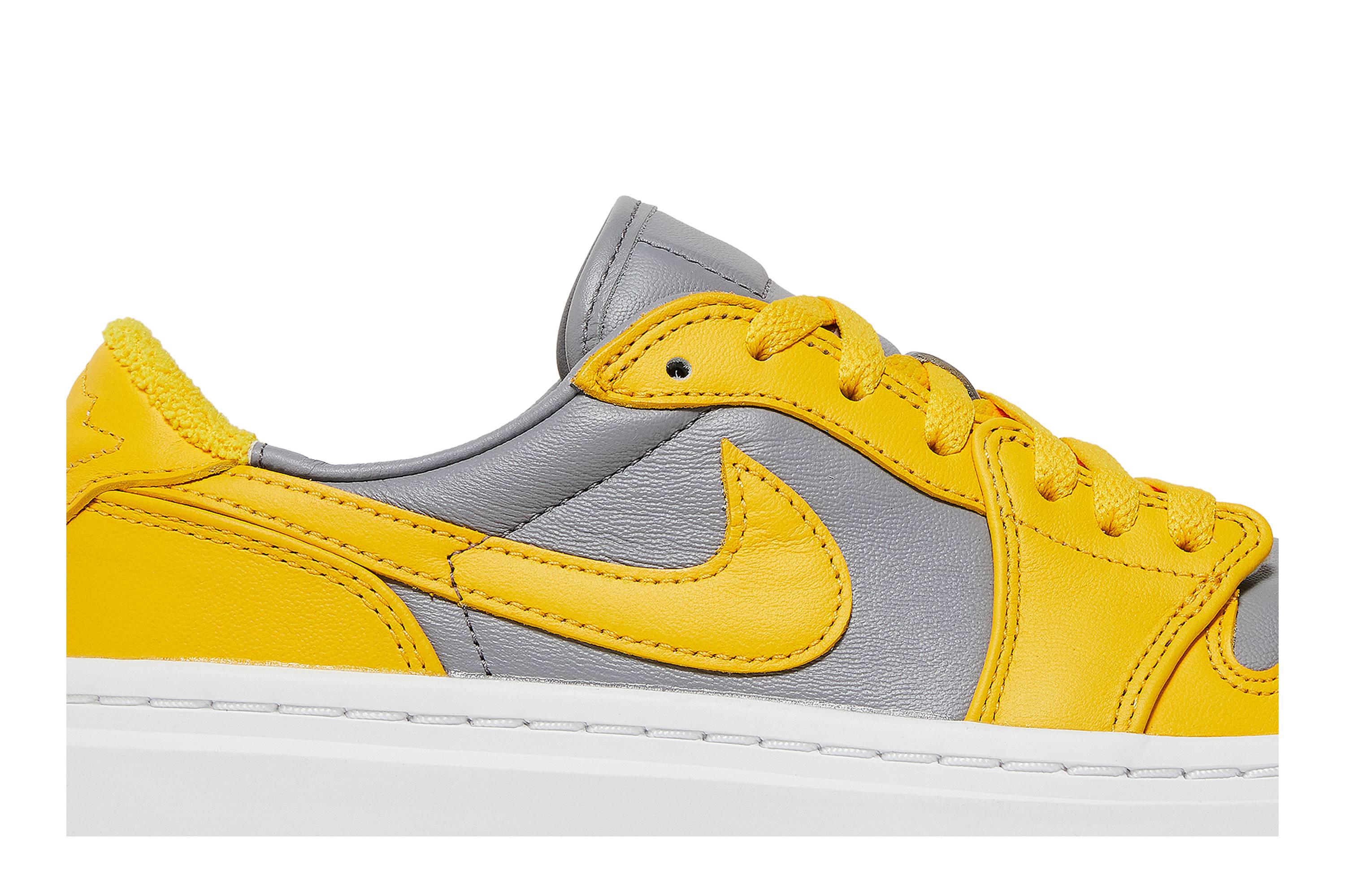 ( Women ) Air Jordan 1 Elevate Low ‘Cement Grey Varsity Maize’ DH7004-017 - Image 2